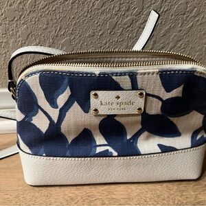 Kate Spade Blue and White Women's Bag